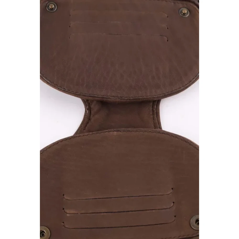 Jérôme Dreyfuss Pre-owned Canvas shoulder-bags Brown Dames
