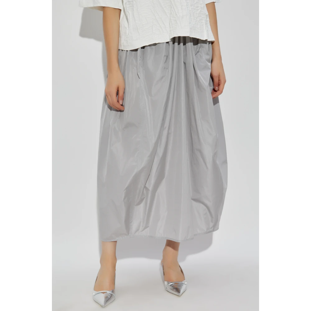 Fabiana Filippi Wijd uitlopende rok Gray Dames
