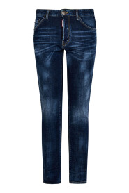 Slim-fit Blaue Jeans mit Einzigartigen Details