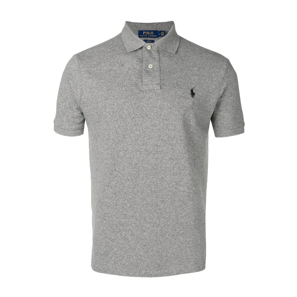 Ralph Lauren Grijs Logo Polo Shirt Gray Heren