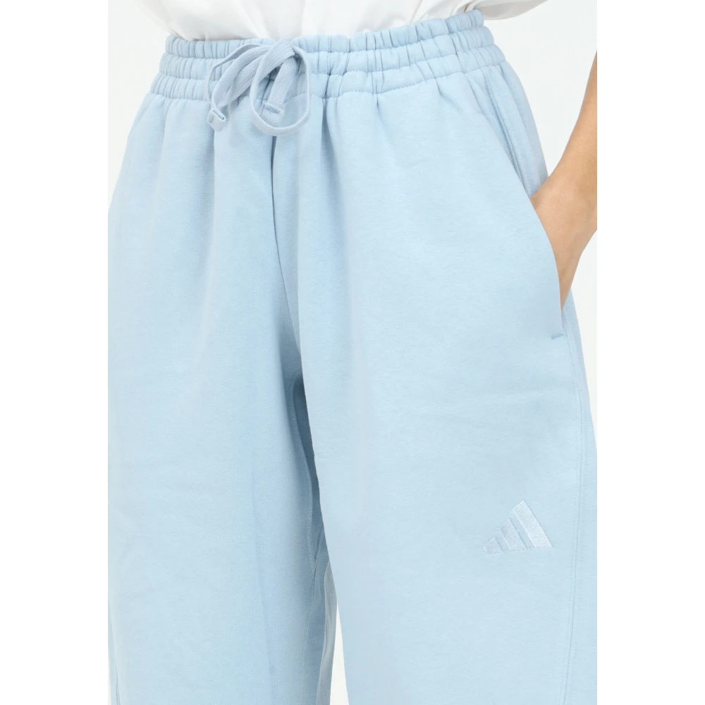 Adidas Sportieve Blauwe Broek Alle Seizoenen Blue Dames