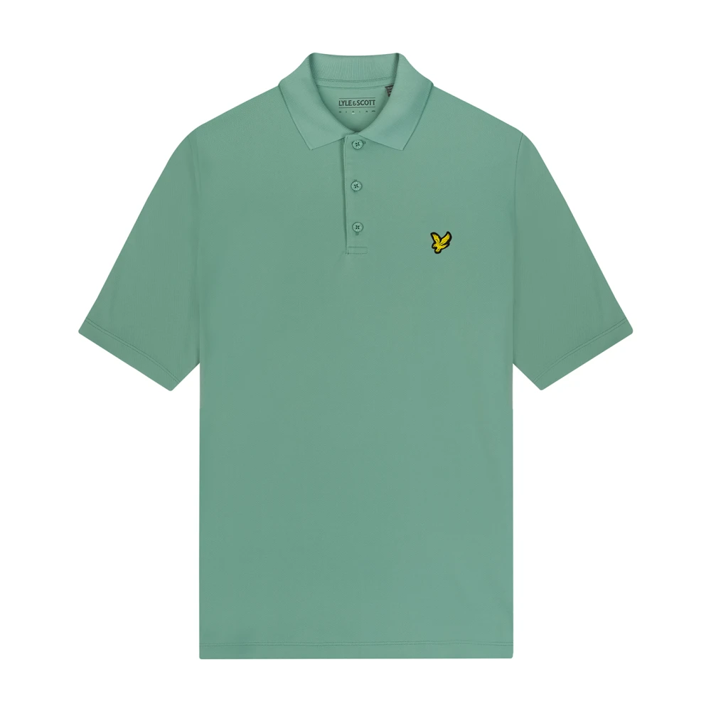 Lyle & Scott Golf Tech Polo Shirt Green Heren