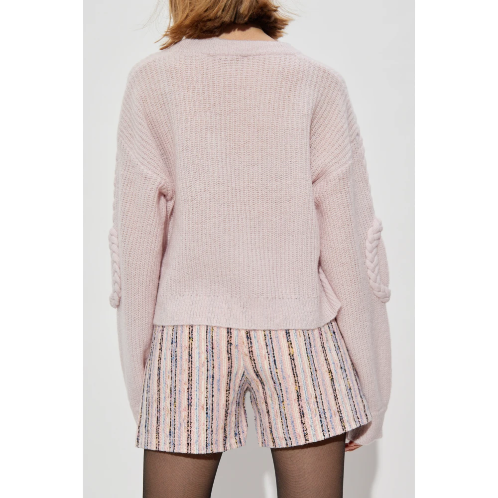 Munthe Trui met stiksels Pink Dames