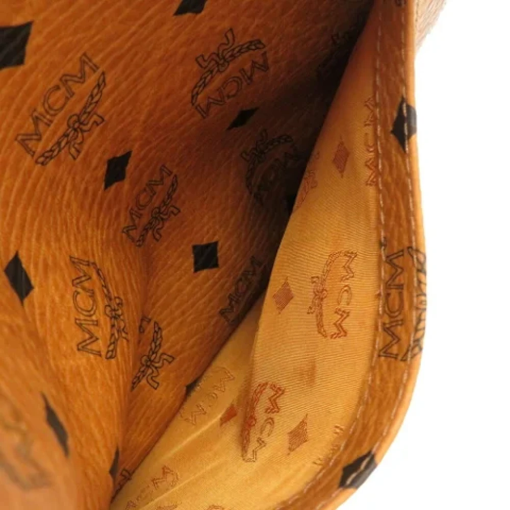 MCM Pre-owned Fabric totes Brown Dames