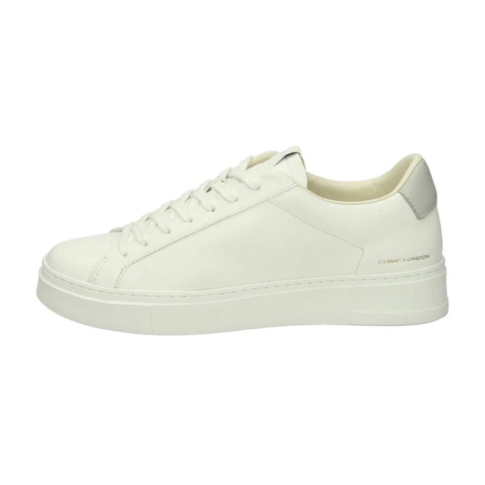 Crime London Lage leren sneakers Heren Schoenen Wit