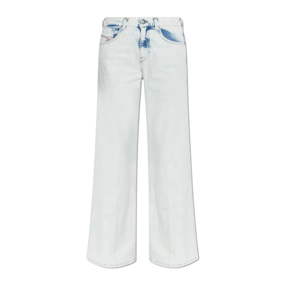Diesel Donna Blu - Pantaloni Bootcut In Denim - Jeans - W25