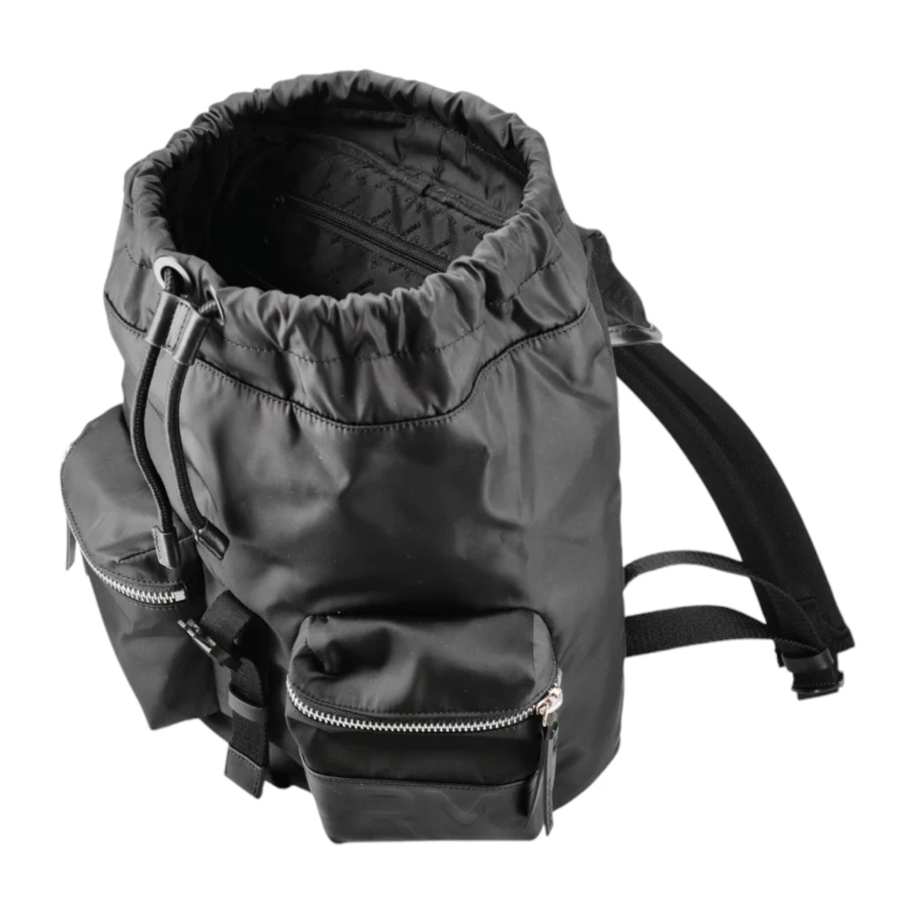 Premiata Zwarte Rugzakken Model LYN Black Dames