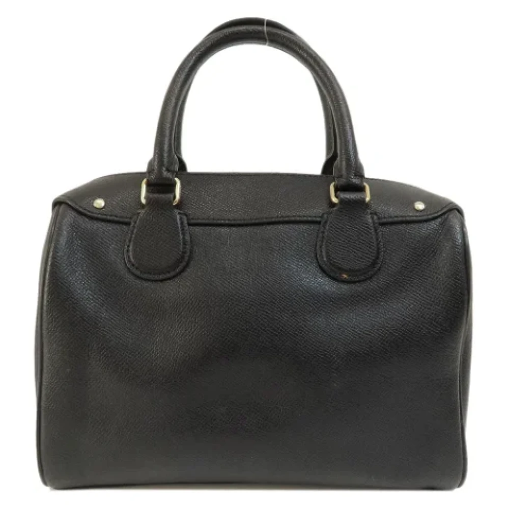 Coach Pre-owned Leather handbags Black Dames