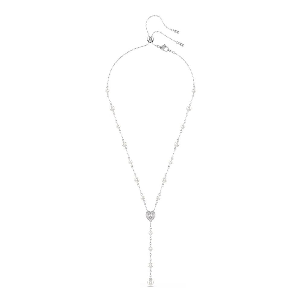 Swarovski Vrouw Grijs Kristallen Hanger Ketting