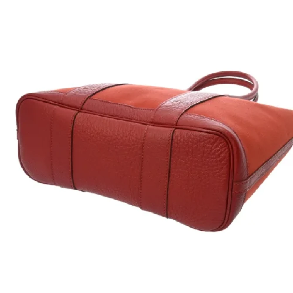 Hermès Vintage Pre-owned Canvas handbags Orange Dames