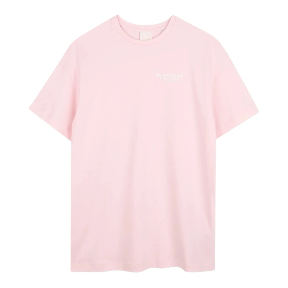 Givenchy Boys Pink Kids Short Sleeve T-Shirts, 4 Y, Logo T-Shirt