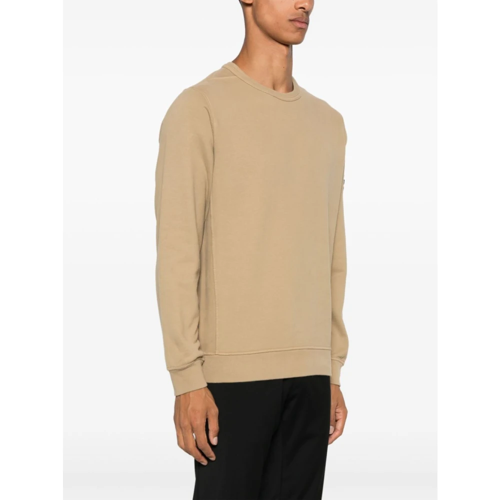 Stone Island Kompas Patch Sweatshirt Brown Heren