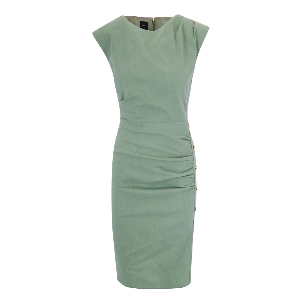 Pinko Women's Green Alissa Midi Dress - Midi Dresses - L - Dresses