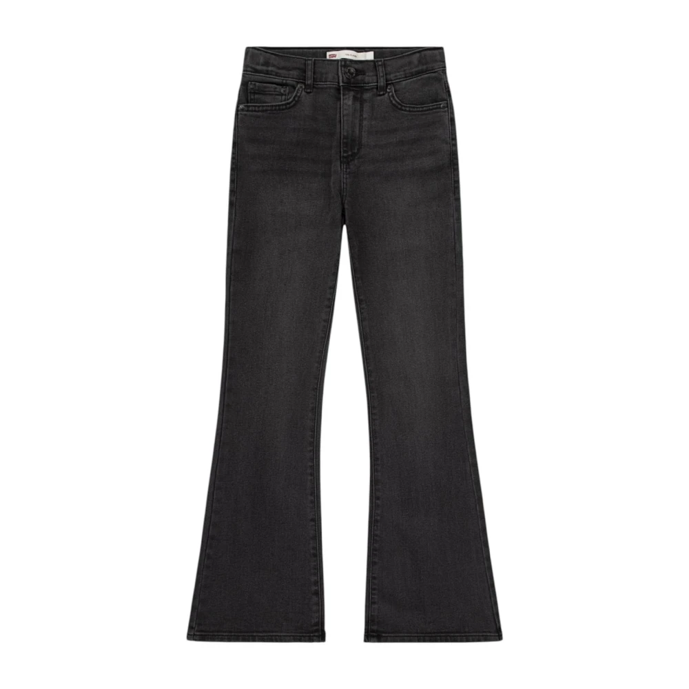 Levi's Girls Black Jeans, 3 Y, 726 Flared Jeans