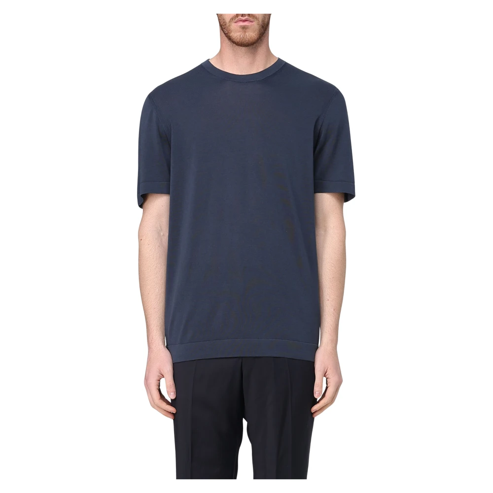 Drumohr - Tops > T-Shirts - Blue - Drumohr - Modalova