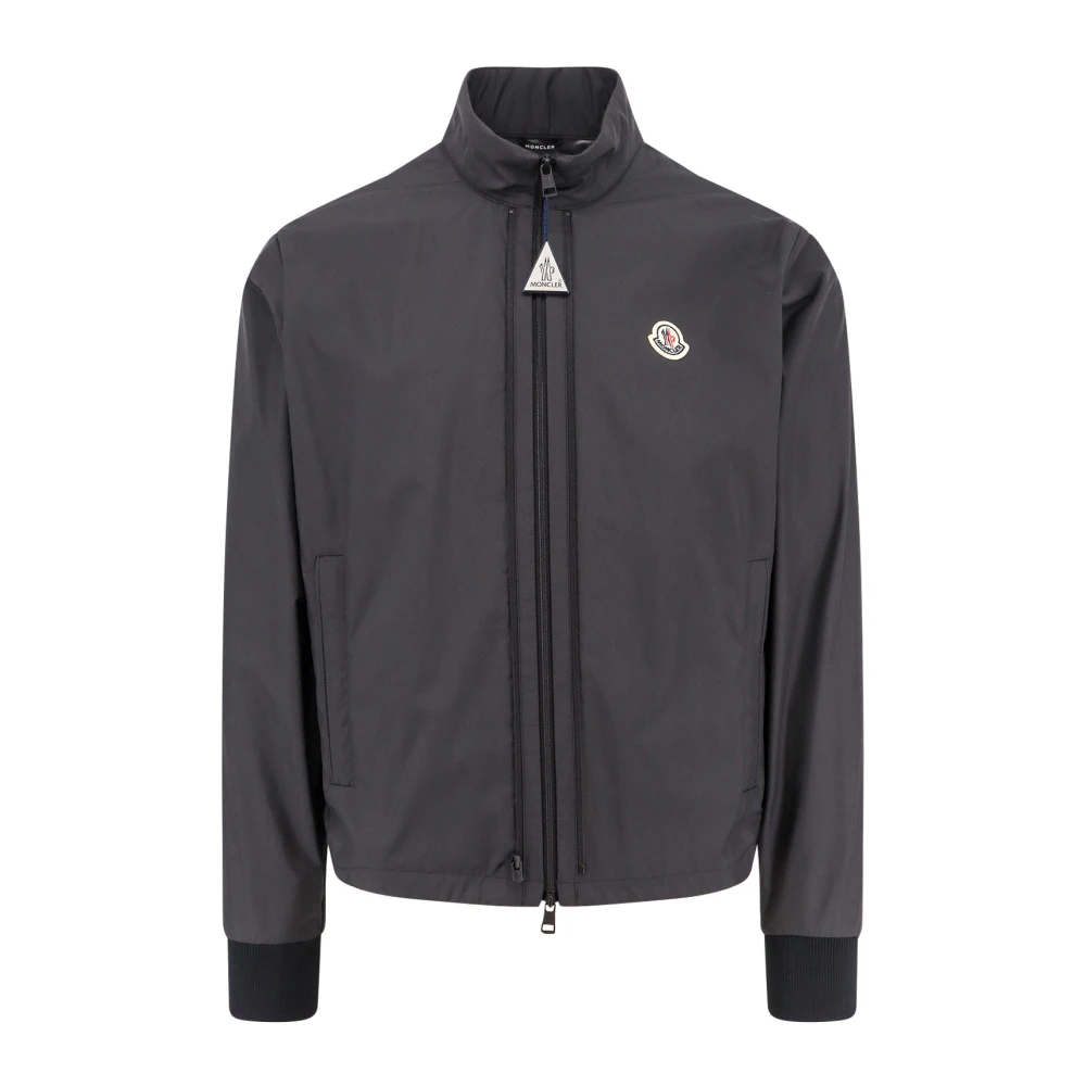 Moncler Jas met Afneembare Vest en Ritssluiting Black Heren