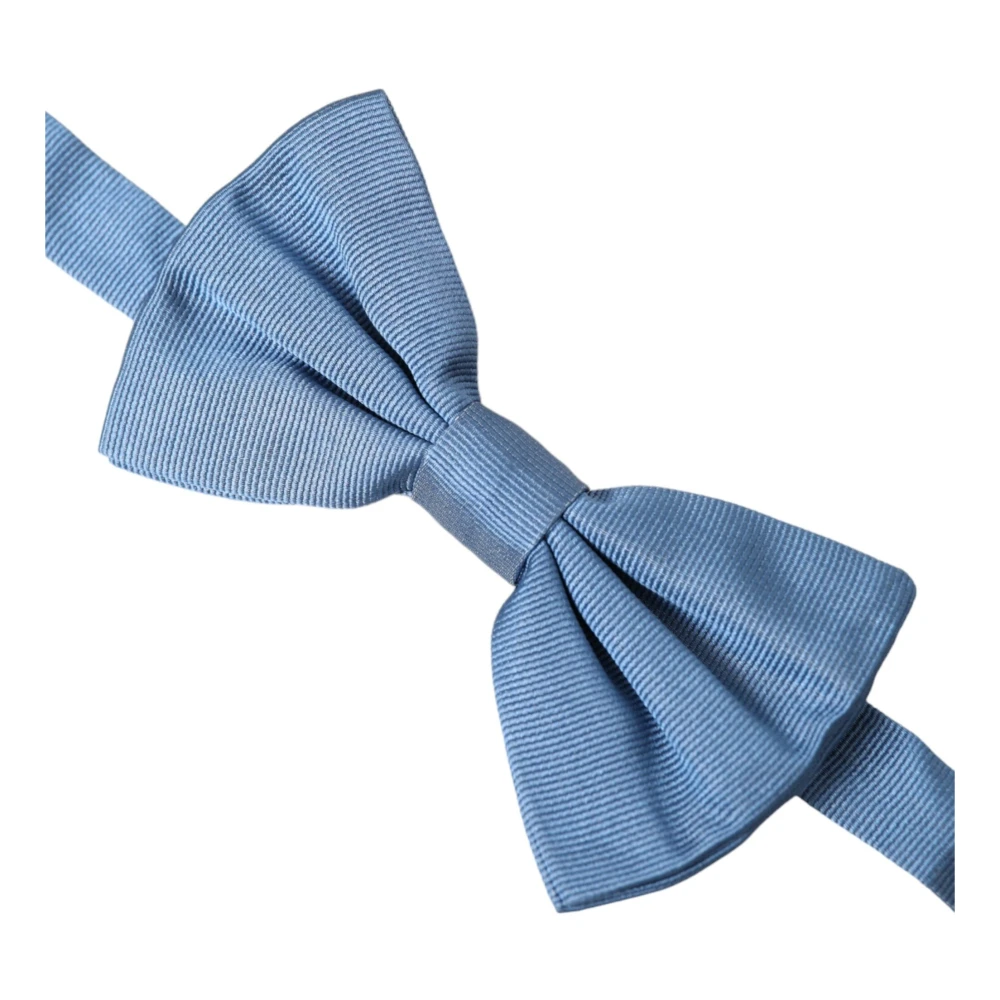 Dolce & Gabbana Blauwe Verstelbare Halsstrik Blue Heren