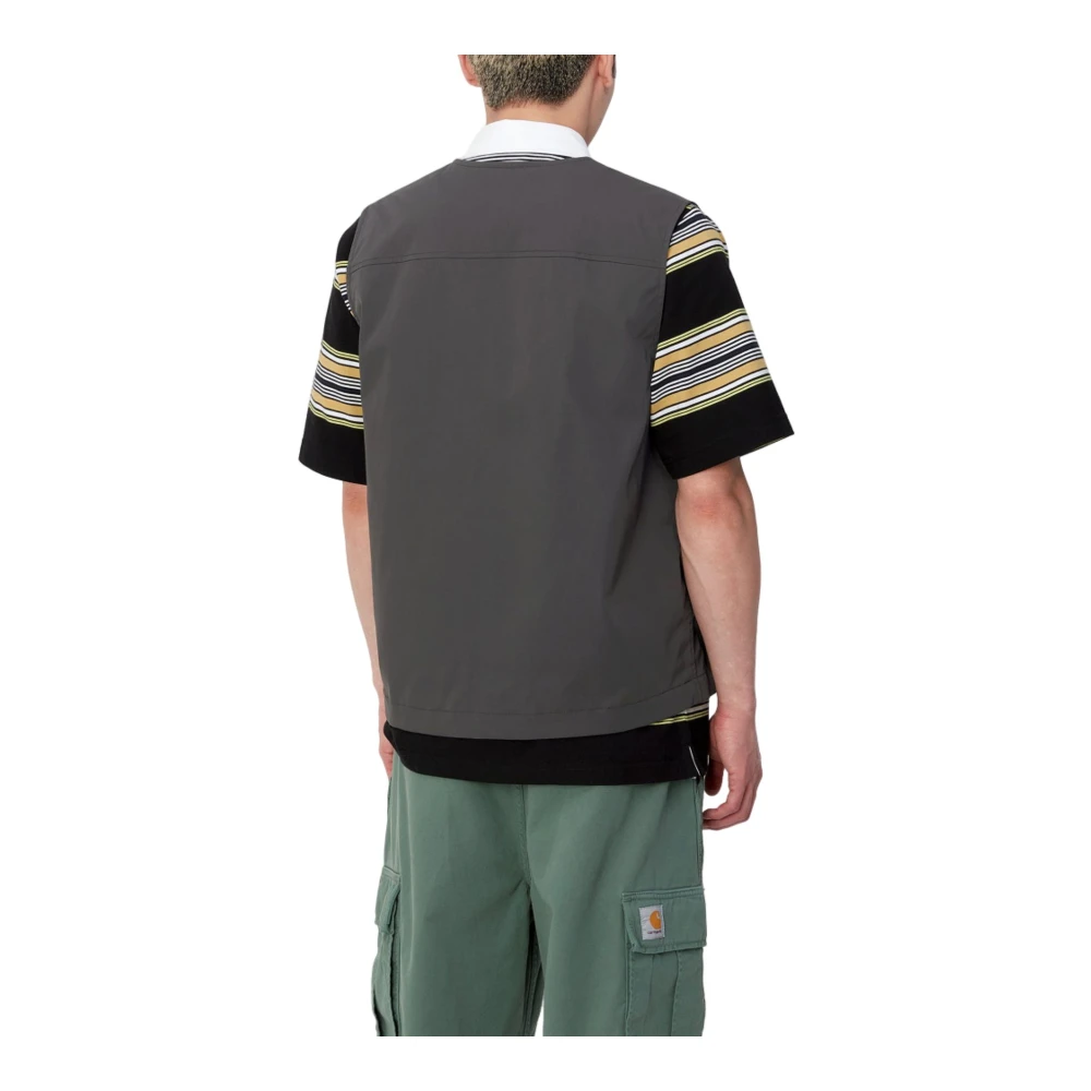 Carhartt WIP Grafiet Balto Vest Gray Heren