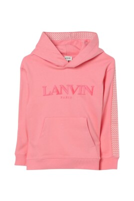enfants-sweat-a-capuche-rose