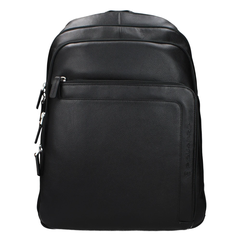 Piquadro Hombre Mochila De Cuero