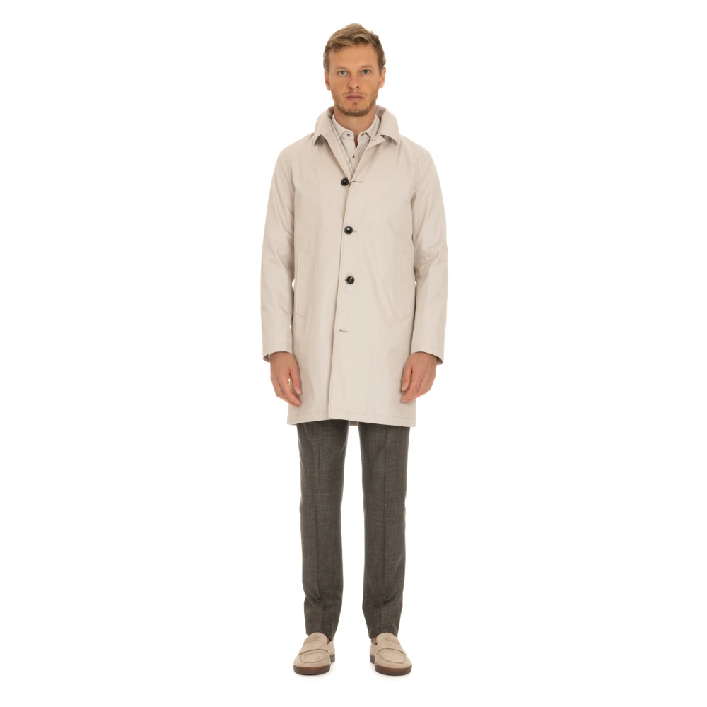 Herno Enkelrijig Herenjas Gray Heren