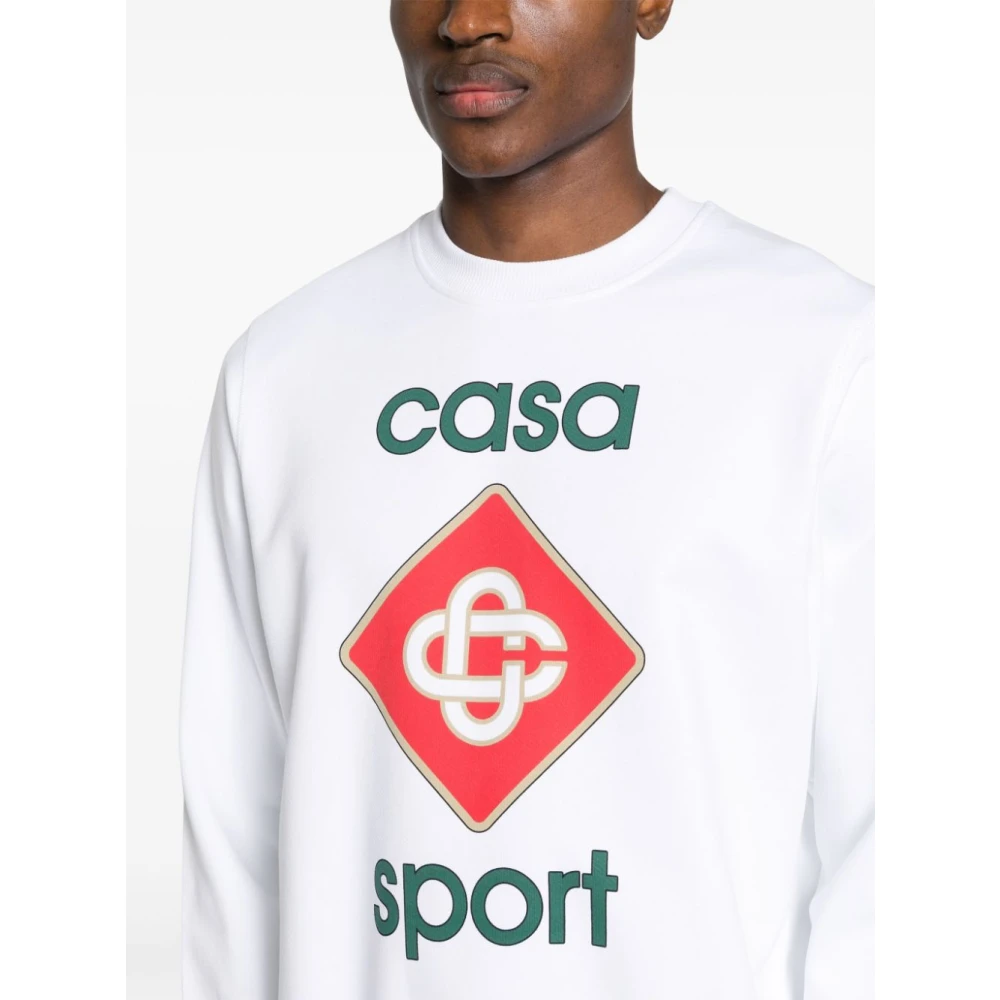 Casablanca Sweatshirts White Heren