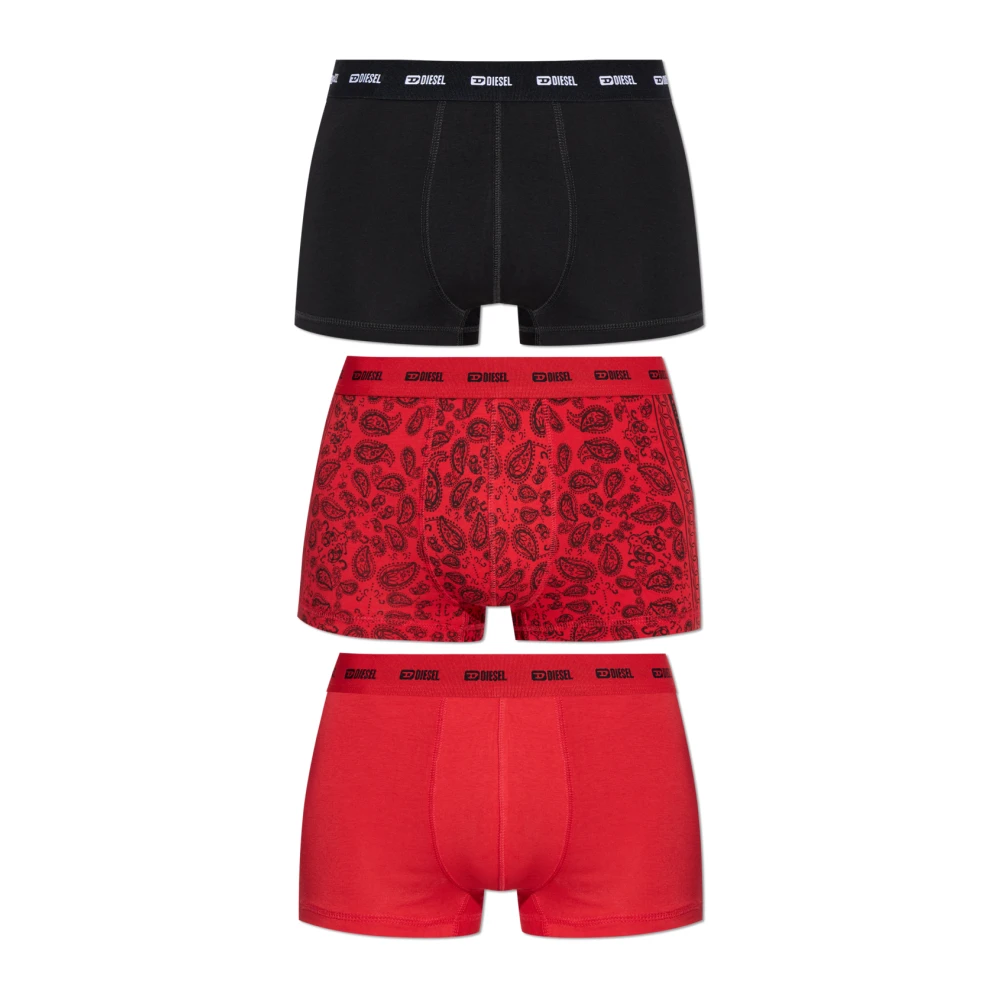 Diesel - Pack De 3 Boxers Damien-Gft-Utlt-3Pack - Underwear - Hombre - Multicolor - S