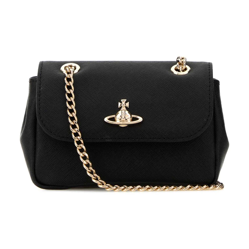Vivienne Westwood Women's Black Small Purse Chain