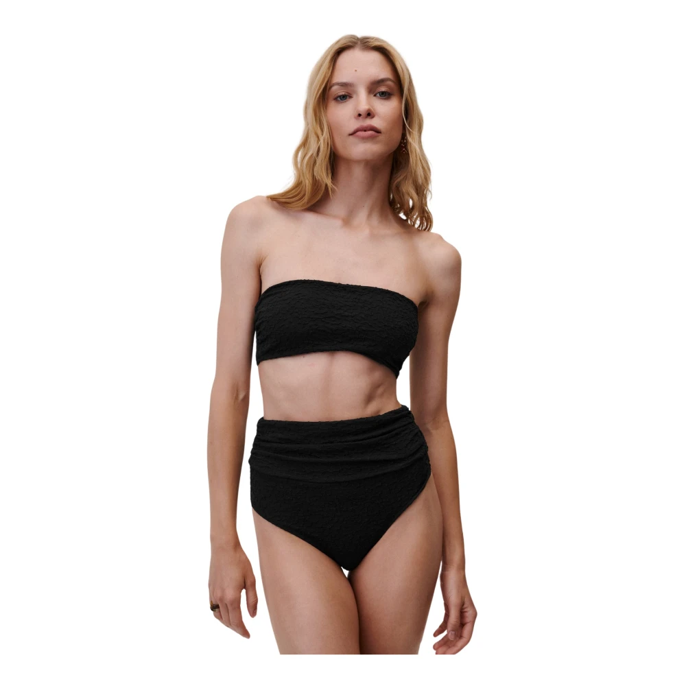 Undress Code Golden Hour Bikini Bottom Black Black, Dam