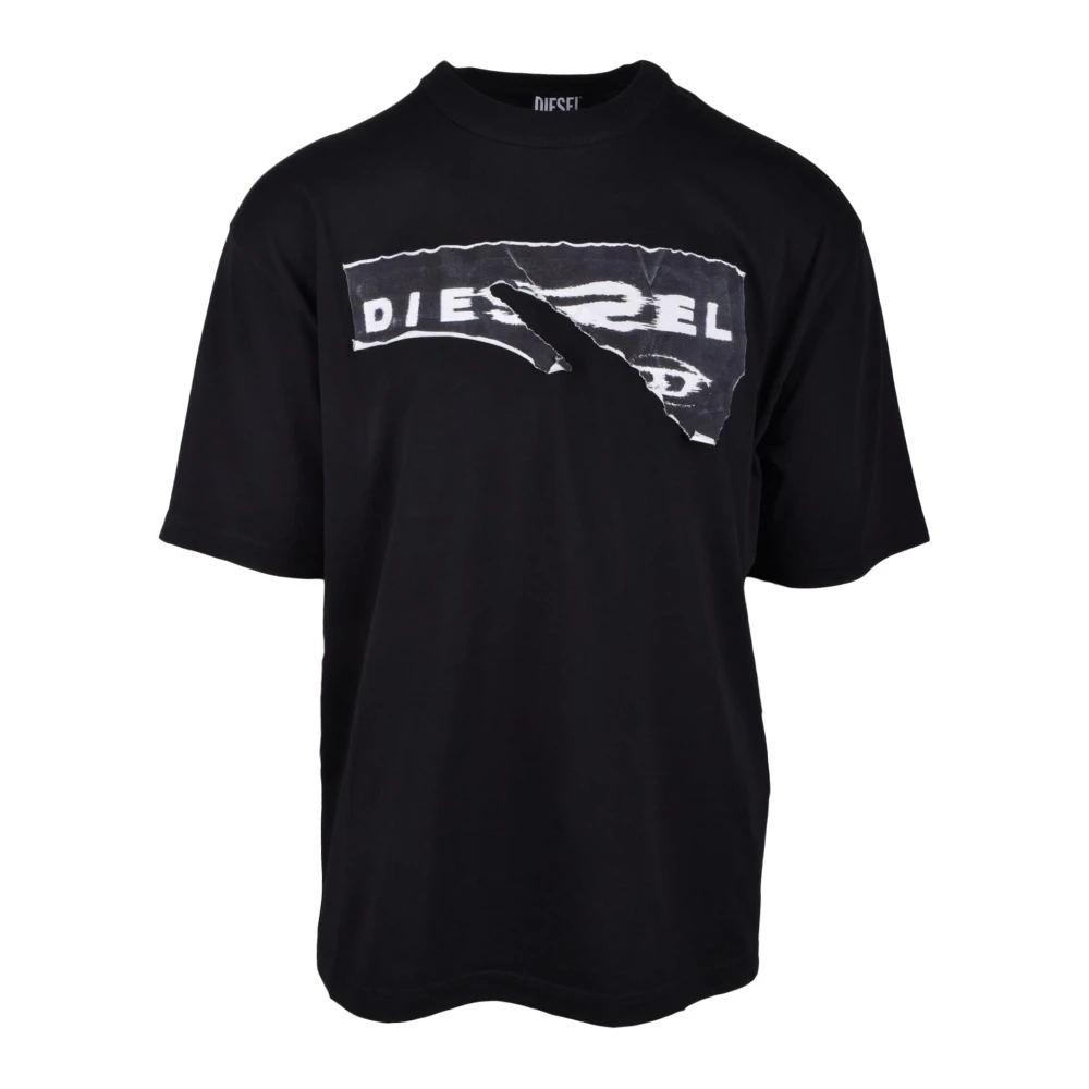 Diesel - Tops > T-Shirts - Black - Diesel - Modalova