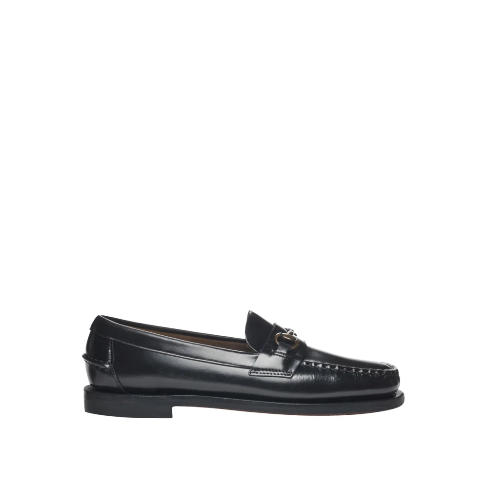 Sebago , Loafers, Female, Black, 6 1/2 Uk, Black Closed Loafer Shoes - Image 3