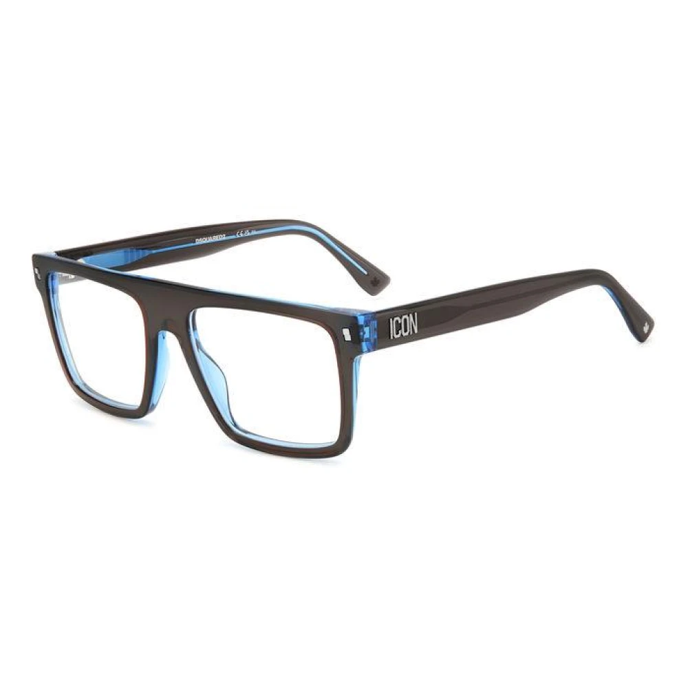 Dsquared2 Bruin Blauw I 0012 3LG Zonnebril Black Unisex