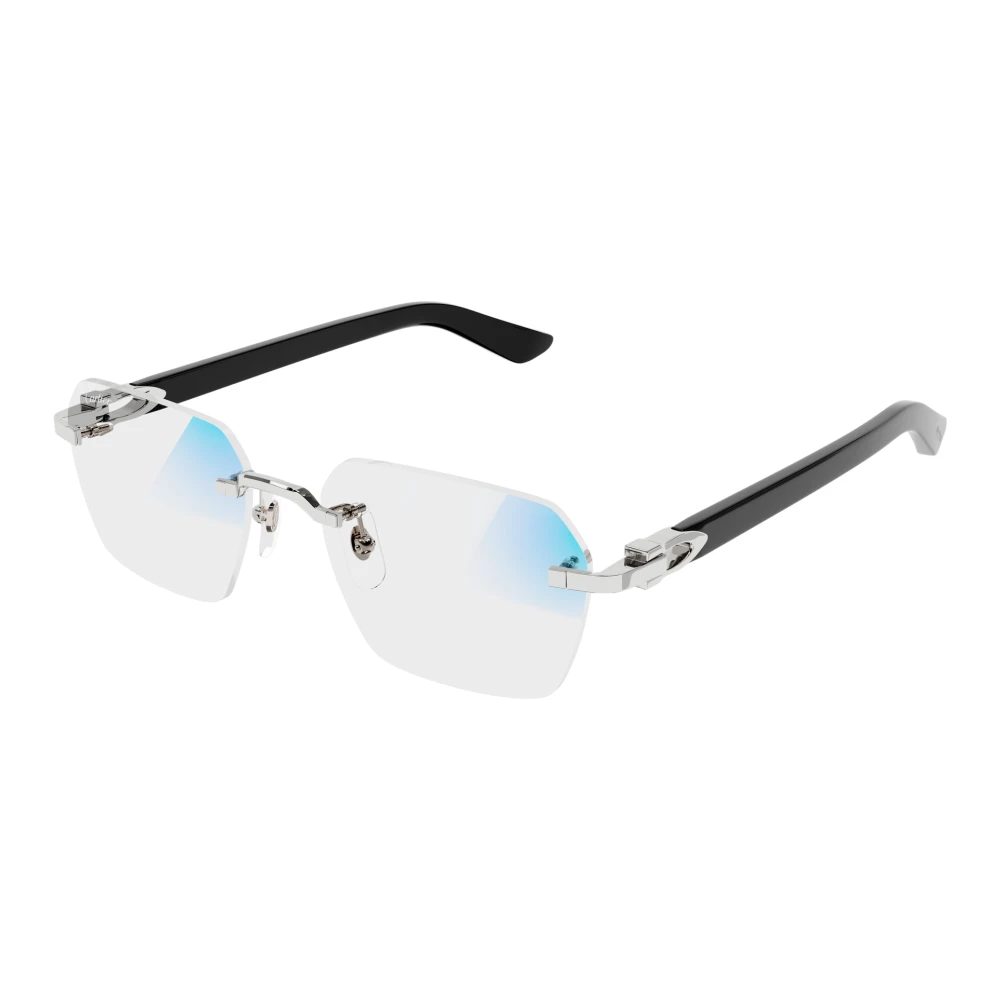 Cartier Men's Gray Sunglasses, 54 Mm, Sunglasses