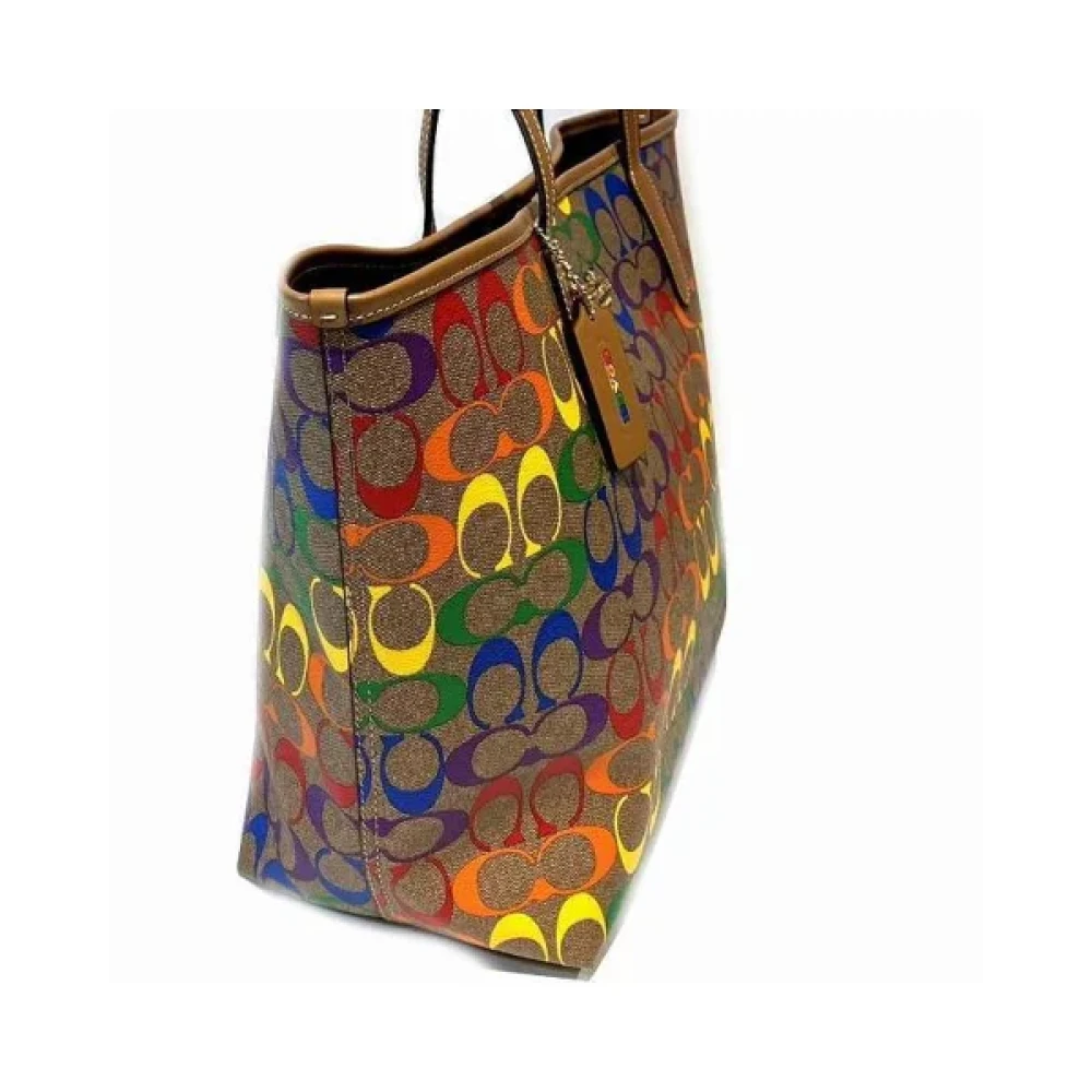 Coach Pre-owned Canvas handbags Multicolor Dames