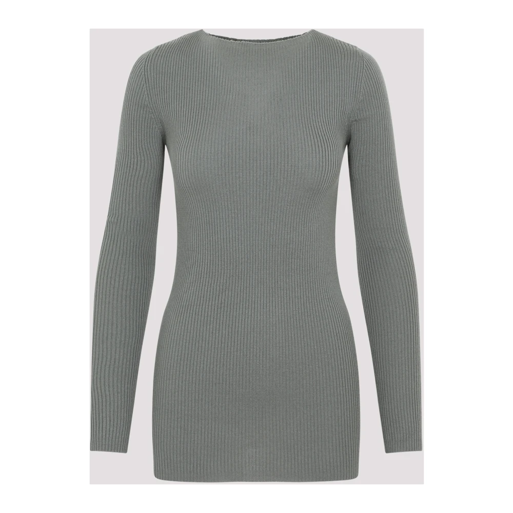 Rick Owens Groene Kasjmier Trui Green Dames