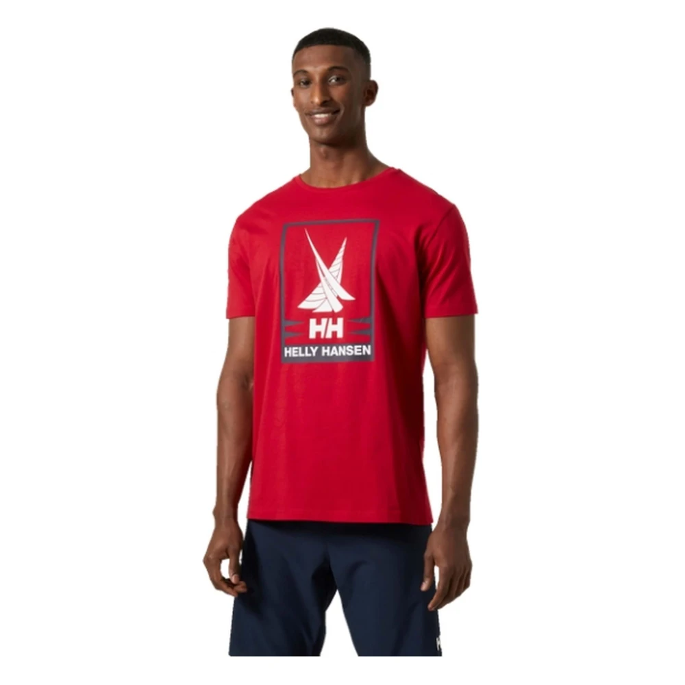 Helly Hansen Shoreline T-shirt Red Heren