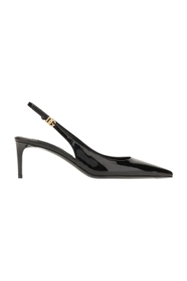 Lackpumps med rem
