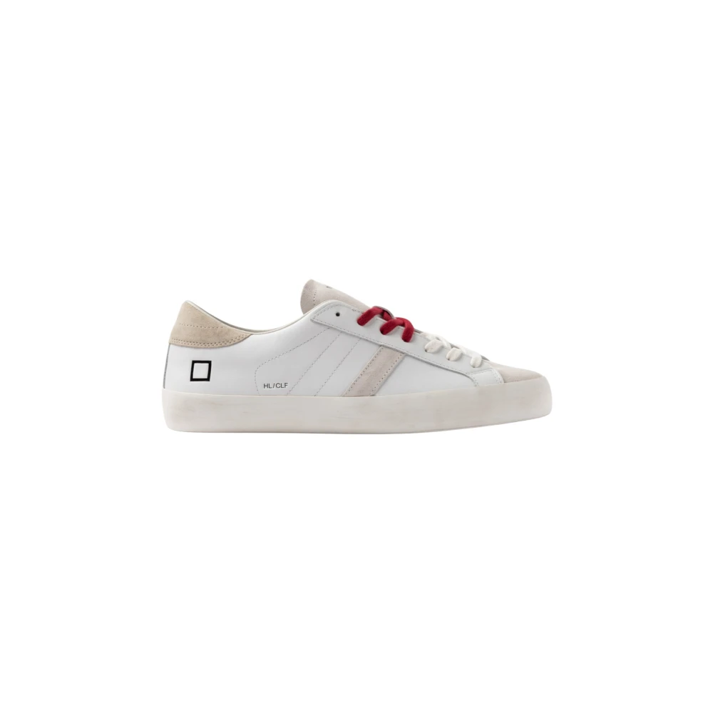 D.a.t.e. Uomo Bianco Scarpe, 44 Eu, New,