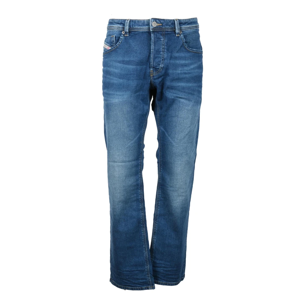 Diesel Katoen Elastaan Jeans Blue Heren