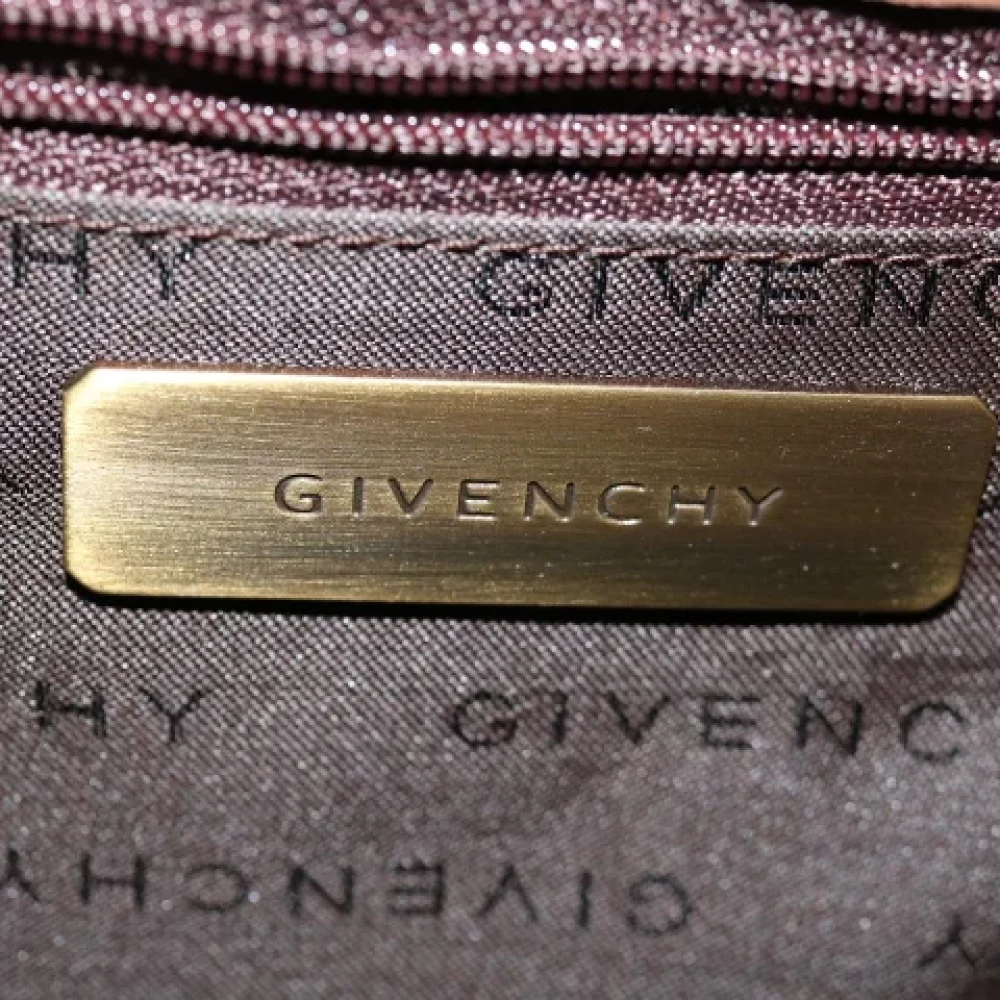 Givenchy Pre-owned Suede shoulder-bags Brown Dames