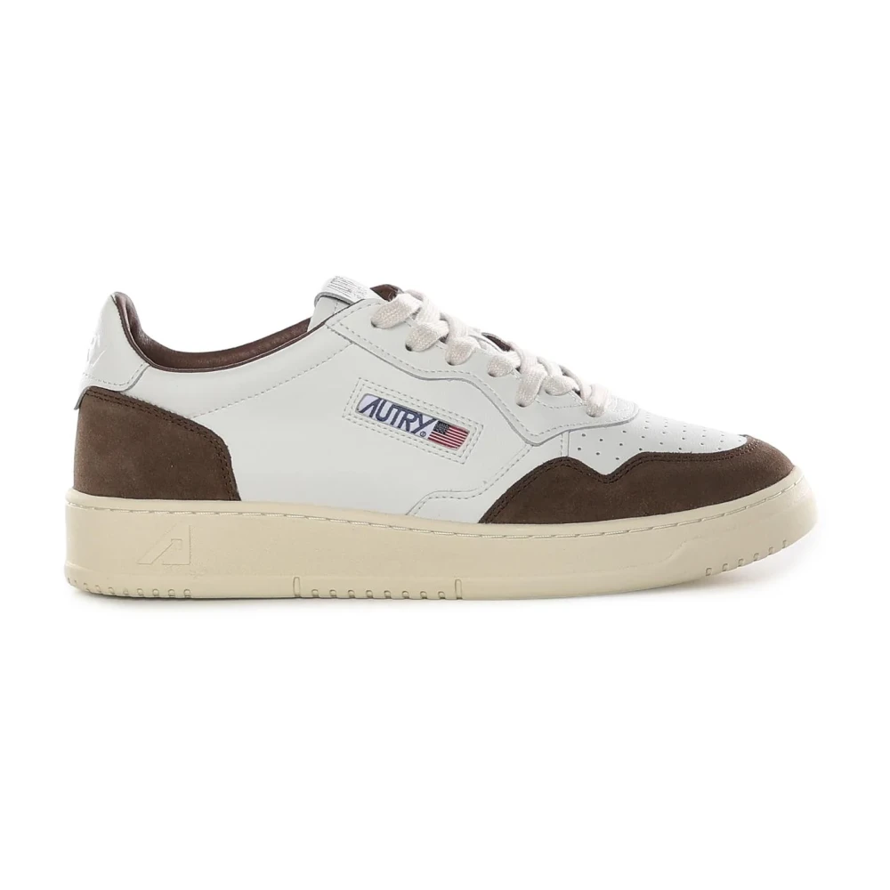 Autry White Sneakers, Male, 9 Uk, Medalist Low
