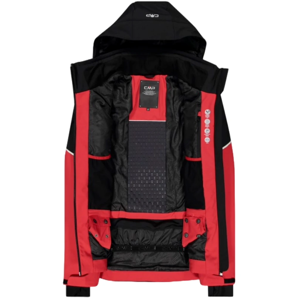 CMP Rode Winterjas Waterdicht Warm Red Heren