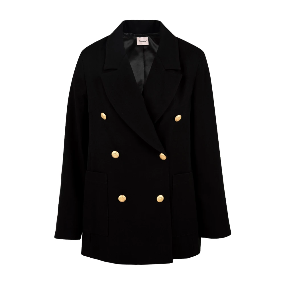 Mariuccia Milano Blazers Black Dames
