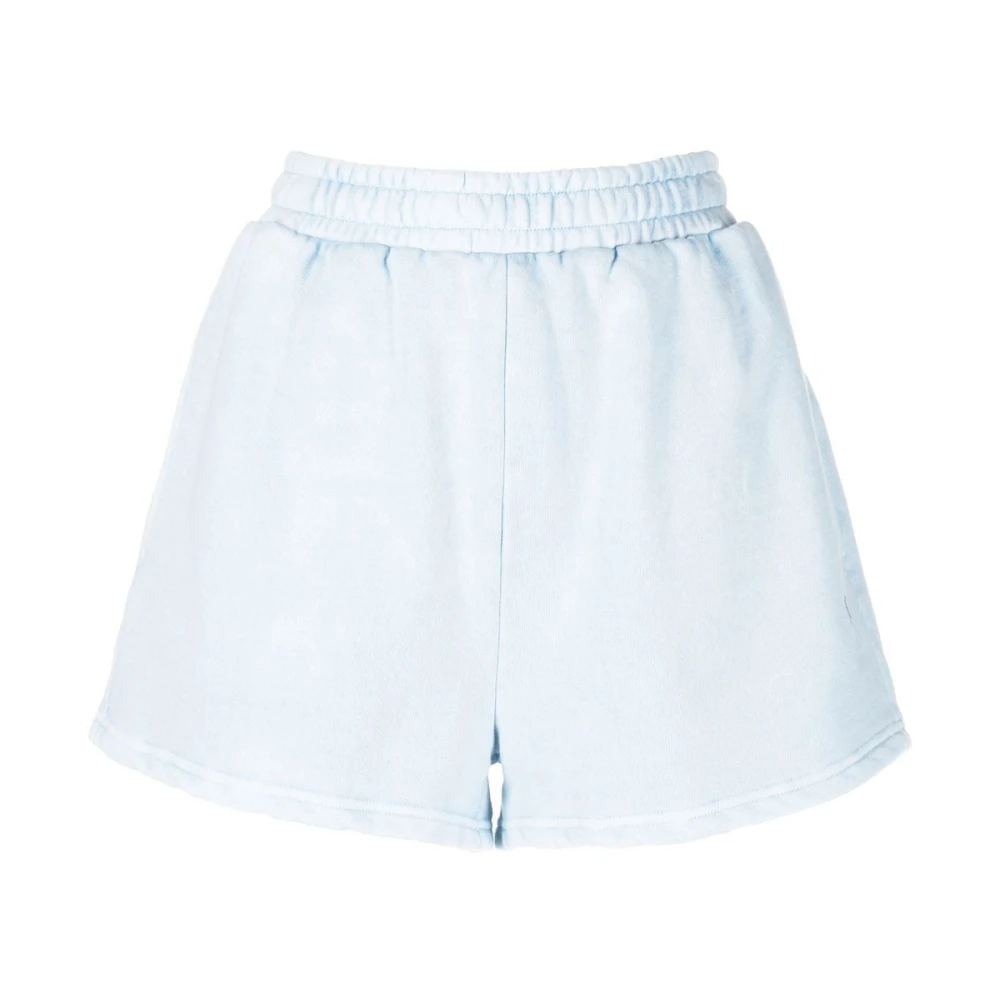 Ksubi Blauwe Katoenen Trak Shorts Blue Dames