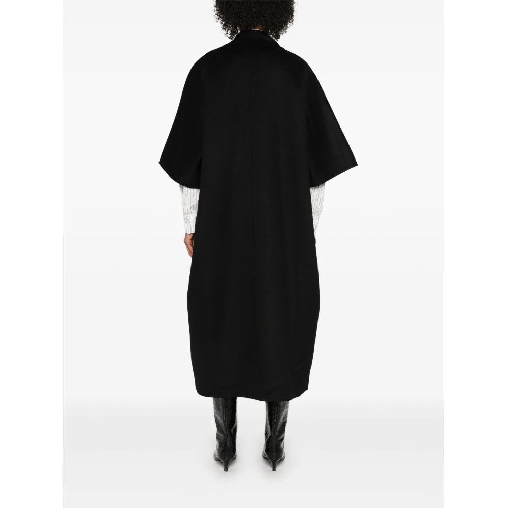 Max Mara Zwarte Gitano Elegante Jurk Black Dames