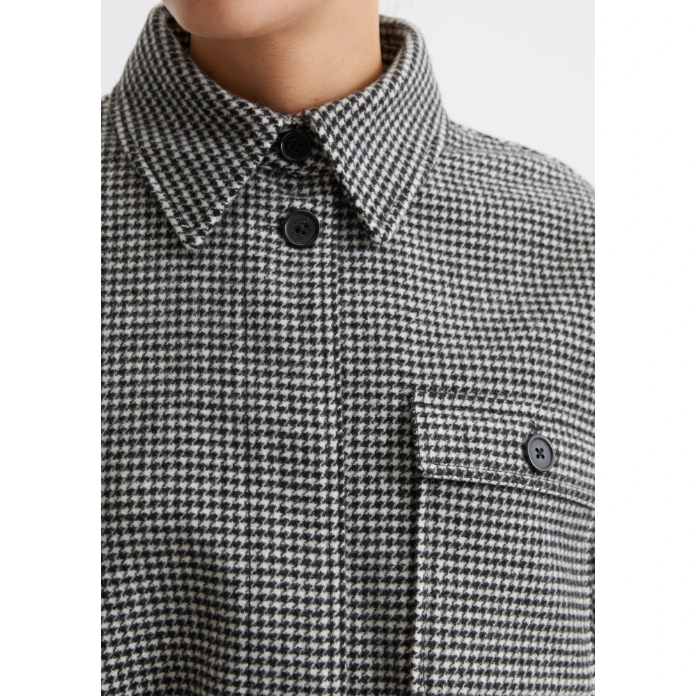 Marc O'Polo Overshirt boxy vorm Black Dames
