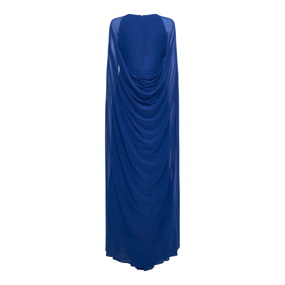 Talbot Runhof Blauwe Elegante Jurken voor Vrouwen Blue Dames