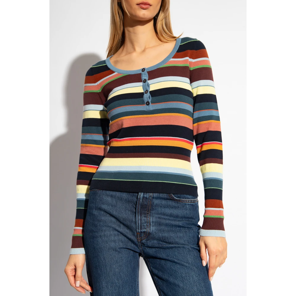 PS By Paul Smith Gestreepte trui Multicolor Dames