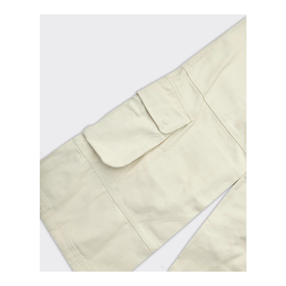 Untitled Artworks Wijde Cargo Broek in Room Beige Heren