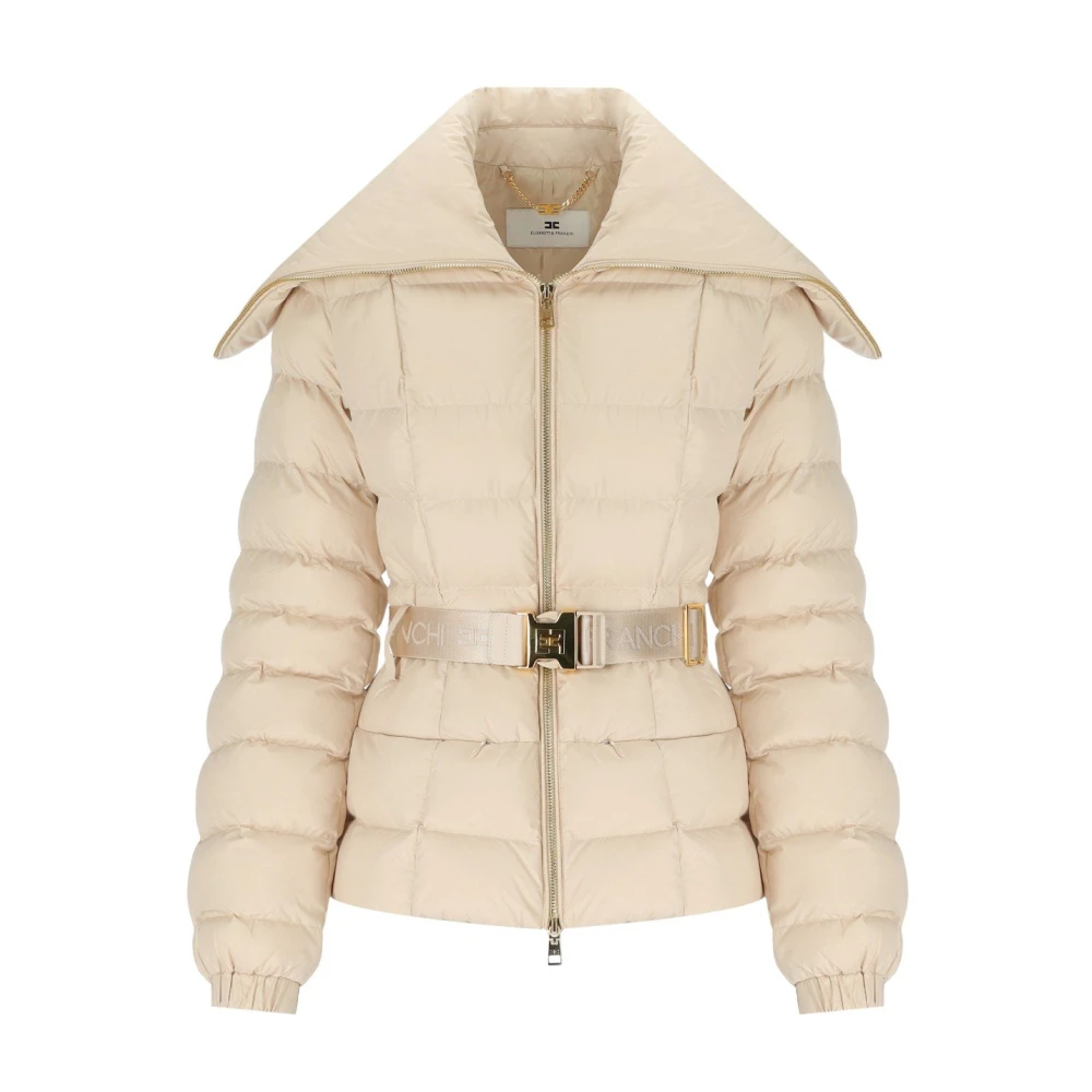 Jackets > Down Jackets - - Elisabetta Franchi - Modalova